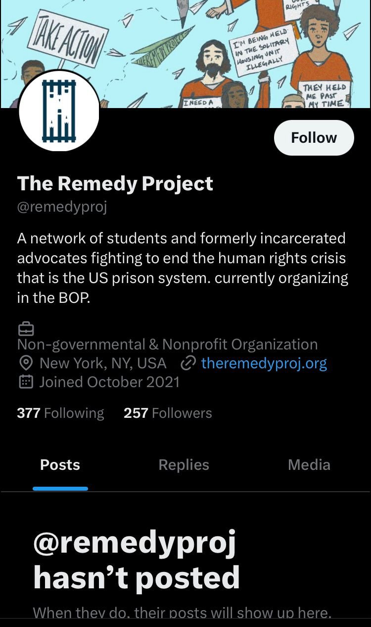 Twitter Page Screenshot